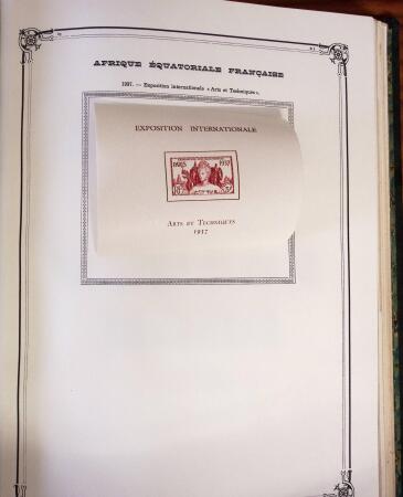 1859-1958, Collection de colonies en deux albums Yvert,