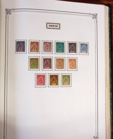 1859-1958, Collection de colonies en deux albums Yvert,