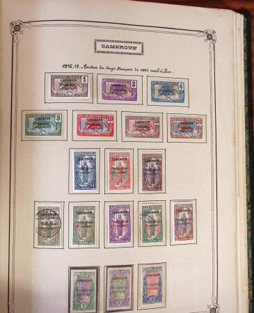 1859-1958, Collection de colonies en deux albums Yvert,