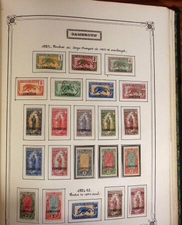 1859-1958, Collection de colonies en deux albums Yvert,
