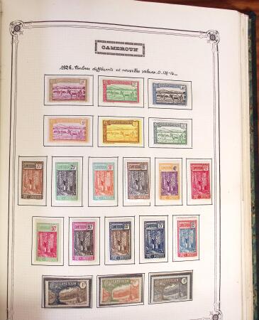 1859-1958, Collection de colonies en deux albums Yvert,