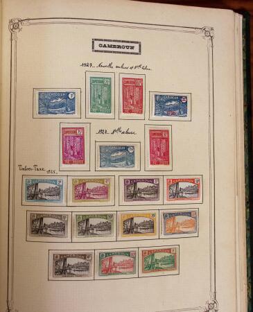 1859-1958, Collection de colonies en deux albums Yvert,