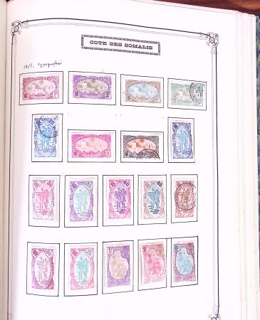 1859-1958, Collection de colonies en deux albums Yvert,
