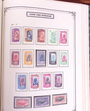 1859-1958, Collection de colonies en deux albums Yvert,
