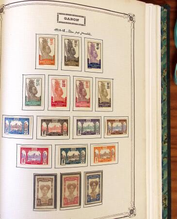 1859-1958, Collection de colonies en deux albums Yvert,