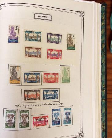 1859-1958, Collection de colonies en deux albums Yvert,