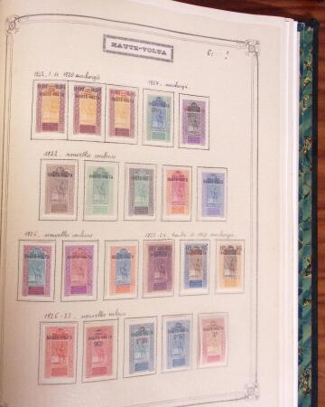 1859-1958, Collection de colonies en deux albums Yvert,