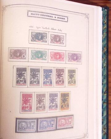 1859-1958, Collection de colonies en deux albums Yvert,