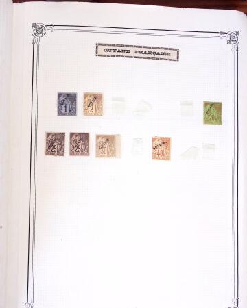1859-1958, Collection de colonies en deux albums Yvert,