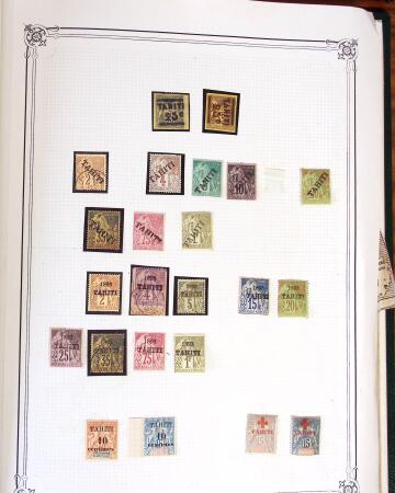 1859-1958, Collection de colonies en deux albums Yvert,