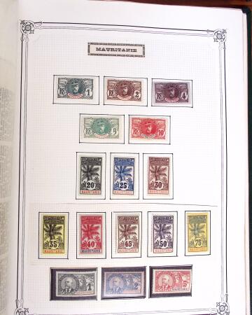 1859-1958, Collection de colonies en deux albums Yvert,