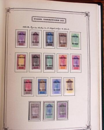 1859-1958, Collection de colonies en deux albums Yvert,
