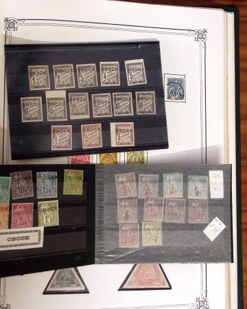 1859-1958, Collection de colonies en deux albums Yvert,