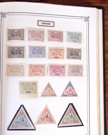 1859-1958, Collection de colonies en deux albums Yvert,