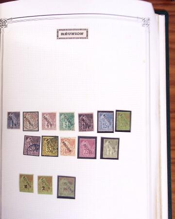 1859-1958, Collection de colonies en deux albums Yvert,