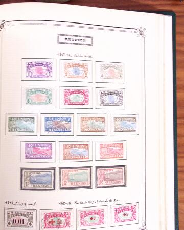 1859-1958, Collection de colonies en deux albums Yvert,