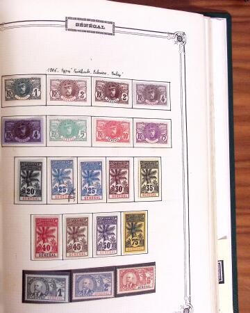1859-1958, Collection de colonies en deux albums Yvert,