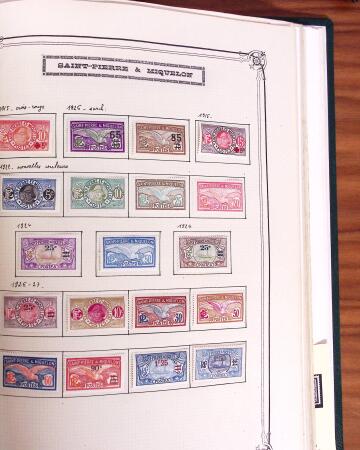 1859-1958, Collection de colonies en deux albums Yvert,