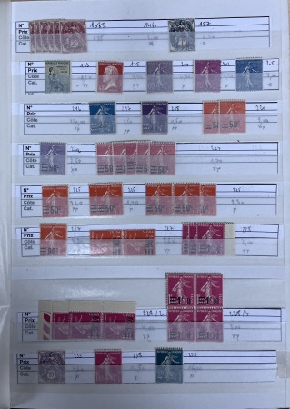 1849-2004, Collection de France neuf et obl., qualité