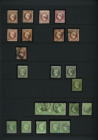 1849-1936, Classeur avec pièces sélectionnées par