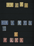 1849-1936, Classeur avec pièces sélectionnées par