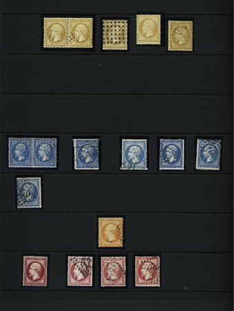 1849-1936, Classeur avec pièces sélectionnées par