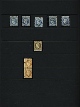 1849-1936, Classeur avec pièces sélectionnées par