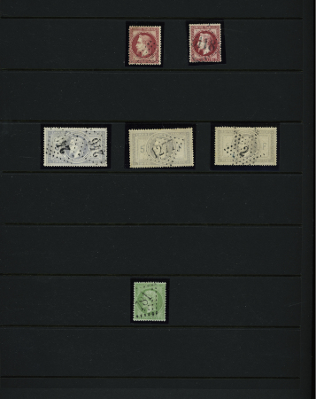 1849-1936, Classeur avec pièces sélectionnées par