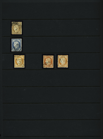 1849-1936, Classeur avec pièces sélectionnées par