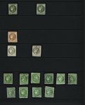 1849-1936, Classeur avec pièces sélectionnées par