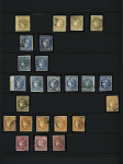 1849-1936, Classeur avec pièces sélectionnées par