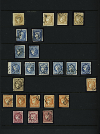 1849-1936, Classeur avec pièces sélectionnées par