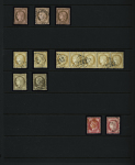 1849-1936, Classeur avec pièces sélectionnées par