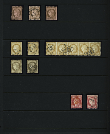1849-1936, Classeur avec pièces sélectionnées par