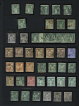 1849-1936, Classeur avec pièces sélectionnées par