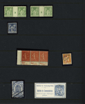1849-1936, Classeur avec pièces sélectionnées par