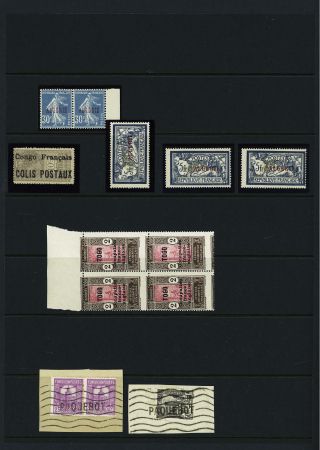 1881-1962, Lot de colonies Françaises, dont Syrie,