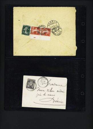 1820-1970, Plus de 220 lettres et cartes d'une variété