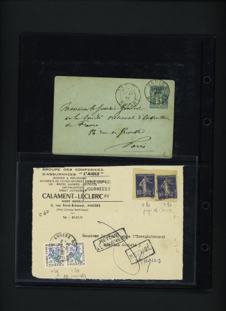 1820-1970, Plus de 220 lettres et cartes d'une variété