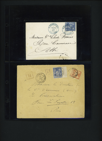 1820-1970, Plus de 220 lettres et cartes d'une variété