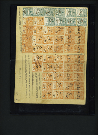 1820-1970, Plus de 220 lettres et cartes d'une variété