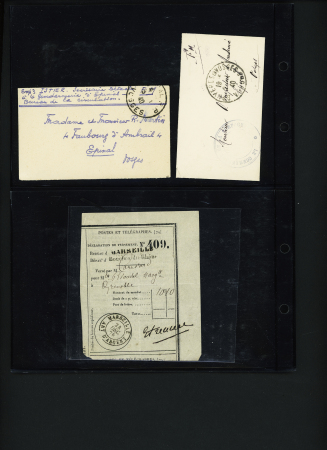 1820-1970, Plus de 220 lettres et cartes d'une variété