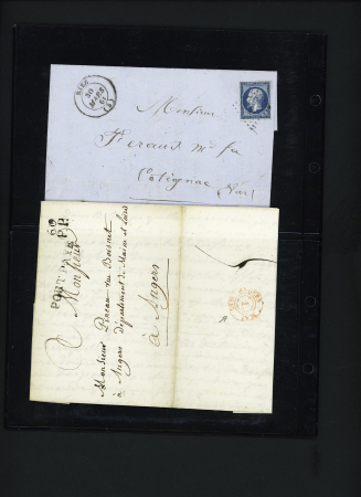 1820-1970, Plus de 220 lettres et cartes d'une variété