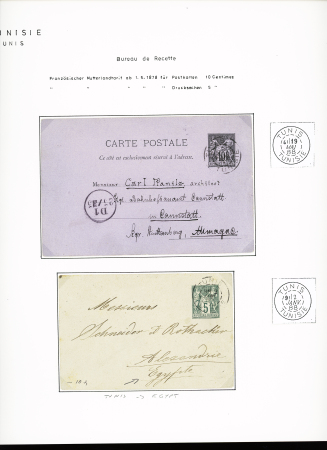 1820-1970, Plus de 220 lettres et cartes d'une variété