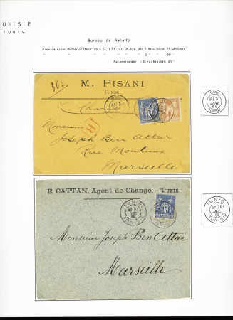 1820-1970, Plus de 220 lettres et cartes d'une variété