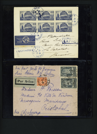 1820-1970, Plus de 220 lettres et cartes d'une variété