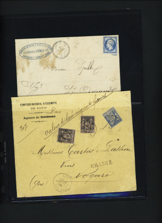 1820-1970, Plus de 220 lettres et cartes d'une variété
