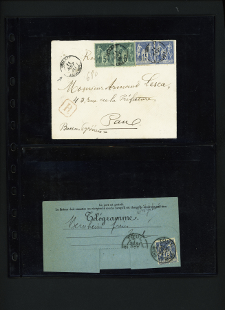 1820-1970, Plus de 220 lettres et cartes d'une variété