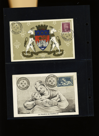 1820-1970, Plus de 220 lettres et cartes d'une variété