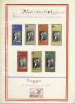 1897-1942, Joli lot de vignettes chamarrées dont Expositions,